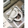 DIOR My ABCDIOR Lady White Lambskin Bag with Gold Hardware