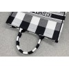 Dior Black Caro Book Tote 36cm