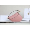 Dior Saddle Pink Leather Small 20cm Bag