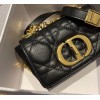 Dior Caro Mini Black 13cm