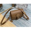 DIOR BOBBY Small Brown Box Calfskin Bag