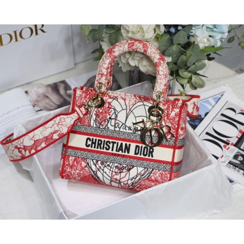 Dior Amour Lady My ABCDior Red size 24cm