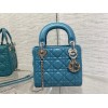 Dior blue bag 17cm