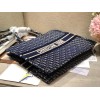 Dior book tote black line bag 41cm