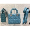 Dior blue bag 20cm