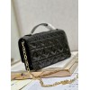 Dior Mini Miss Dior Black Patent Bag