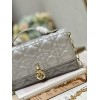 Dior Mini Miss Dior Gray Lambskin Bag