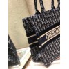 Dior book tote black line bag 36cm