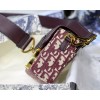 DIOR 30 MONTAIGNE DIOR OBLIQUE BAG RED