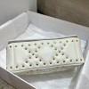 Dior Caro LuckyStar White Leather Bag