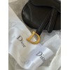 Dior Micro Saddle Mini Grained Leather in Black