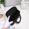 LADY DIOR BLACK ULTRA-MATTE BAG SO BLACK