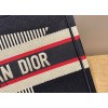 Dior Tote Book Emroided Blue Star 36cm