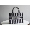 Dior book tote in blue 41 cm