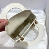 Dior Lady Lucky White Mini Bag
