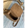 DIOR BOBBY Small Brown Box Calfskin Bag