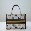 Dior Pixel Zodiac Embroidery Book Tote 36cm