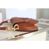 Dior saddle brown 26cm bag
