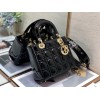 Dior lady patent ABC 20cm black