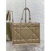 Dior medium beige esential tote bag
