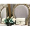 DIOR WHITE SADDLE-CLUTCH VAN KALFSLEER