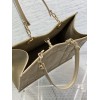 Dior medium beige esential tote bag