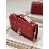 Dior Mini Miss Dior Red Lambskin Bag