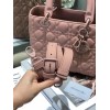 LADY DIOR BLACK ULTRA-MATTE BAG
