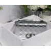 Dior Caro Silver Metallic 25cm