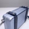 Dior x Rimowa blue bag