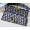 Dior 30 Montaige wallet blue 1947