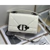 Dior Montaige white leather bag