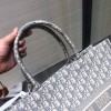 Dior Book Tote Grey Large