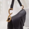 Dior Saddle Bag Original Leather black 26cm M0446