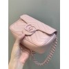 Gucci GG Marmont pink belt bag