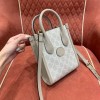 Gucci Jsmall GG beige / white tote bag