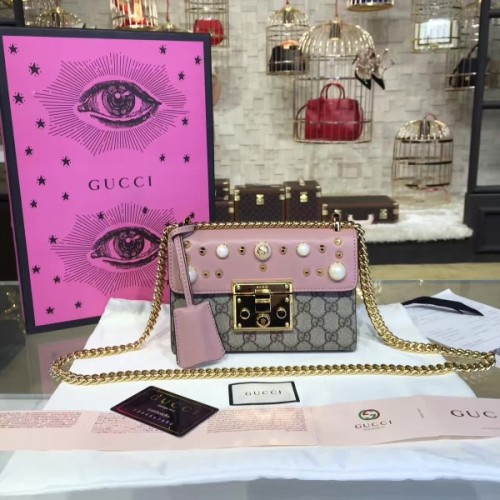 Gucci padlock studded 2386