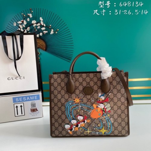 GUCCI GG Disney Donald Duck Tote Bag