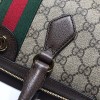 Gucci gg supreme brown handle bag