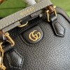 Gucci Diana black mini tote bag