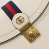 Gucci Ophidia small all white top handle bag