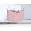 Dior Mini Caro Tulip Bag (Pink/ Black/ Green / White)