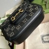 Gucci Horsebit mini GG black bag