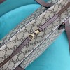 Gucci hobo canvas handle bag