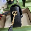 Gucci Horsebit mini GG black bag