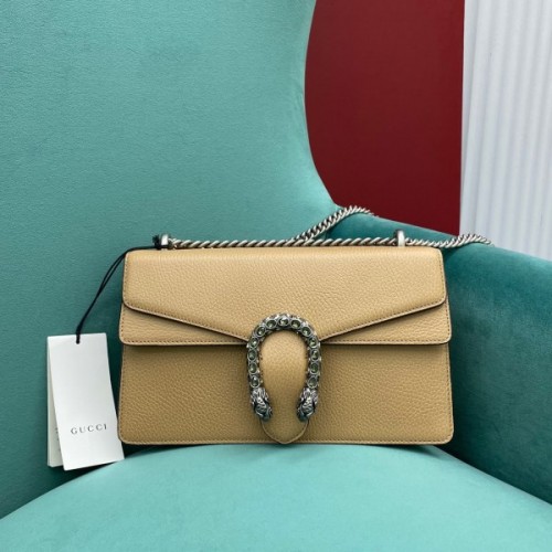 Gucci medium dionysus beige leather bag