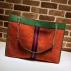 Gucci Rajah Large Suede Tote