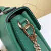 Gucci GG Flap Shoulder Bag On Chain Green 5103032