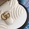 Gucci GG Marmont White Bag 443497