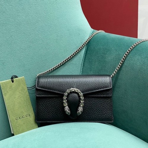 Gucci dionysus super mini black bag